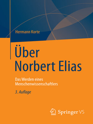 cover image of Über Norbert Elias